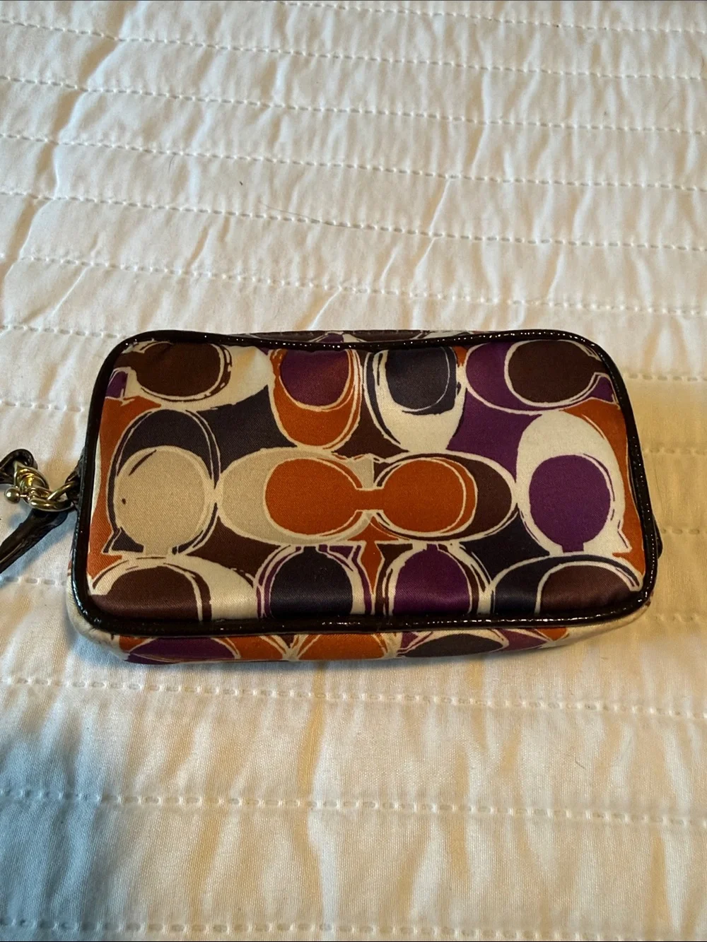 Coach Scribble Wristlet
